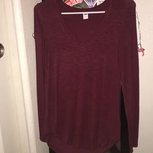 Cute burgundy blouse